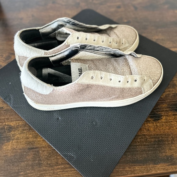 P448 Glitter Low-Top Sneakers, Size 37 - Picture 1 of 12